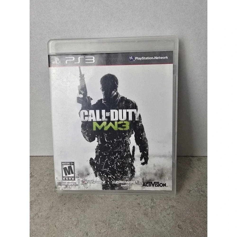 Call of Duty Modern Warfare 3 MW3 Sony PS3 PlayStation 3 Game with Manual